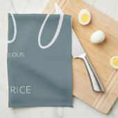 Linge De Cuisine 50 et fabuleux script moderne (Quart Plié)