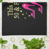 LINGE DE CUISINE 50 & FABULOUS DAZZLING DIVA DESIGN (Plié)