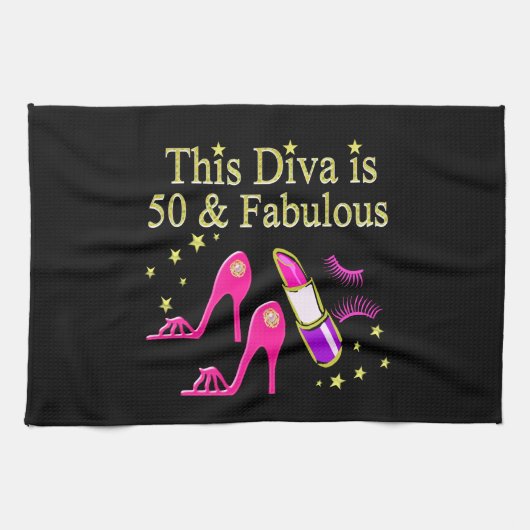 LINGE DE CUISINE 50 & FABULOUS DAZZLING DIVA DESIGN (Horizontal)