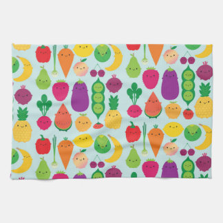Linge De Cuisine 5 des fruits et légumes de jour