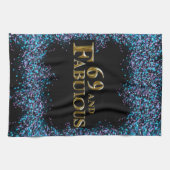 Linge De Cuisine 69e anniversaire  (Horizontal)