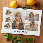 Linge De Cuisine 6 Collage photo avec arrière - plan blanc<br><div class="desc">Avant - 6 Modèle photo dans une grille simple avec une bordure blanche. Une police tendance fait un design moderne et minimal pour la saison de cadeaux.</div>