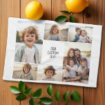 Linge De Cuisine 6 photo collage - arrière - plan blanc - texte noi<br><div class="desc">6 photos dans un motif inégal entourent une ouverture pour trois lignes de texte. Utilisez 2 photos recadrées verticales et 4 photos horizontales pour faire ce travail! L'arrière - plan est blanc. Si vous voulez modifier les couleurs,  cliquez sur l'espace design avancé et voir plus de choix.</div>