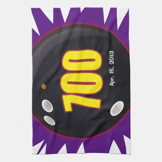 Linge De Cuisine 700 séries de bowling (Vertical)