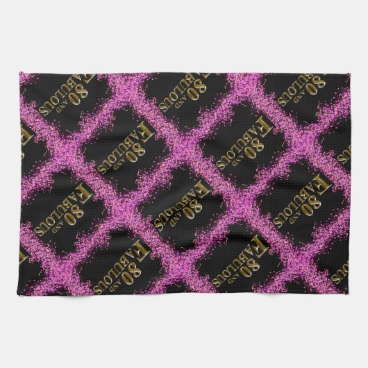 Linge De Cuisine 80e anniversaire (Horizontal)