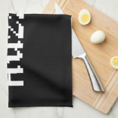 Linge De Cuisine 8 Bits Huzzah ! (Quart Plié)