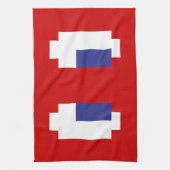 Linge De Cuisine 8 bits Pixel Manga Eyes (Vertical)