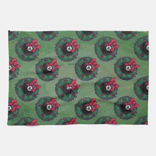 Linge De Cuisine 8 Noël de bal (Horizontal)