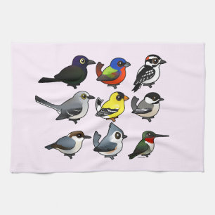 Linge De Cuisine 9 Oiseaux de Jardin du sud-est des États-Unis