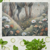 Linge De Cuisine A Beautiful Forest Wolf (Plié)