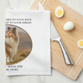 Linge De Cuisine À Côté De Vous Collie (Quart Plié)