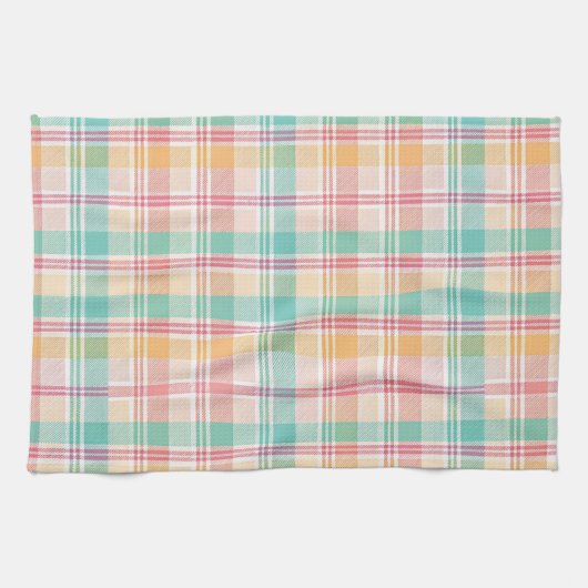 Linge De Cuisine À damiers multicouleur (Horizontal)