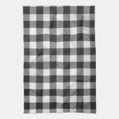 Linge De Cuisine à damiers Plaid Noir Et Blanc (Vertical)