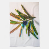 Linge De Cuisine À feuillage persistant Sprig avec Berries Serviett (Vertical)