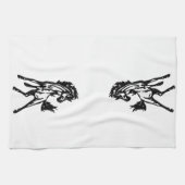 Linge De Cuisine A Frisky Jumping Horse in the Wild (Horizontal)