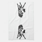 Linge De Cuisine A Frisky Jumping Horse in the Wild (Vertical)