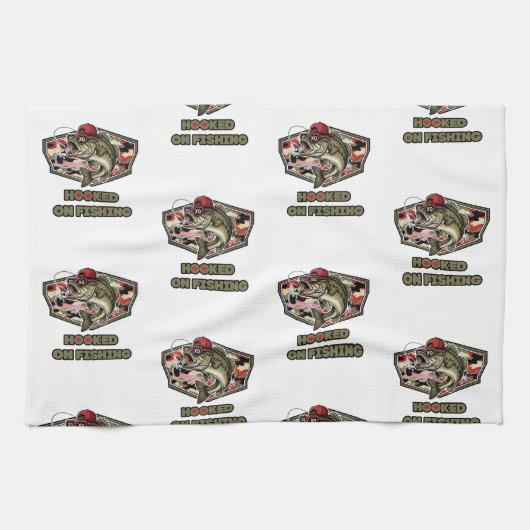 Linge De Cuisine A fun and bold illustration of a cool bass (Horizontal)