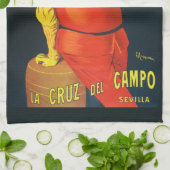 Linge De Cuisine A Funny Fat Lady Drinking Beer (Plié)