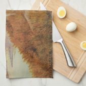 Linge De Cuisine À l'affût des barques de l'homme blanc par OC Selt (Quart Plié)