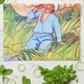 Linge De Cuisine À L'Oasis (Plié)