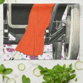 Linge De Cuisine à petits pois (Plié)