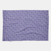 Linge De Cuisine À petits pois violets (Horizontal)