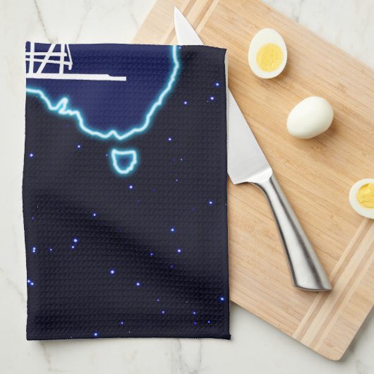 Linge De Cuisine Abandonner (Quart Plié)