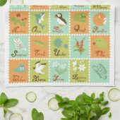 Linge De Cuisine ABC... La faune de l'Alaska (Plié)