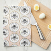 Linge De Cuisine Abeille à miel (Quart Plié)