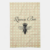 Linge De Cuisine Abeille de la reine vintage (Vertical)
