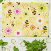 Linge De Cuisine Abeille & Fleurs (Plié)