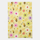 Linge De Cuisine Abeille & Fleurs (Vertical)