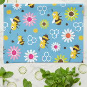 Linge De Cuisine Abeille & Fleurs (Plié)