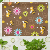 Linge De Cuisine Abeille & Fleurs (Plié)