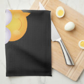 Linge De Cuisine Abeille mignonne ; Lisse (Quart Plié)