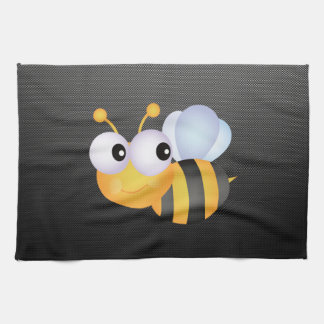 Linge De Cuisine Abeille mignonne ; Lisse