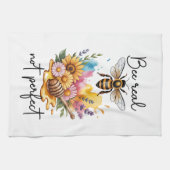 Linge De Cuisine Abeille réelle pas parfaite (Horizontal)