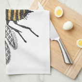 Linge De Cuisine Abeille vintage (Quart Plié)