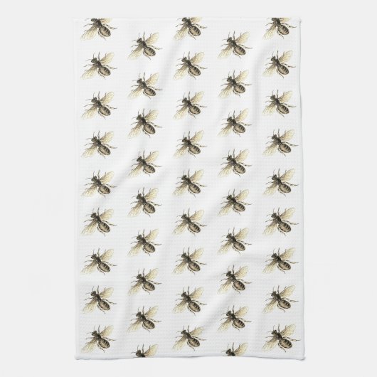 Linge De Cuisine Abeilles (Vertical)