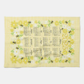 Linge De Cuisine Abeilles et fleurs 2024 (Horizontal)