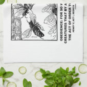 Linge De Cuisine Abeilles Henry V Shakespeare de travail (Plié)