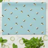 Linge De Cuisine abeilles mignonnes (Plié)