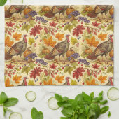 Linge De Cuisine Abondance de Thanksgiving (Plié)