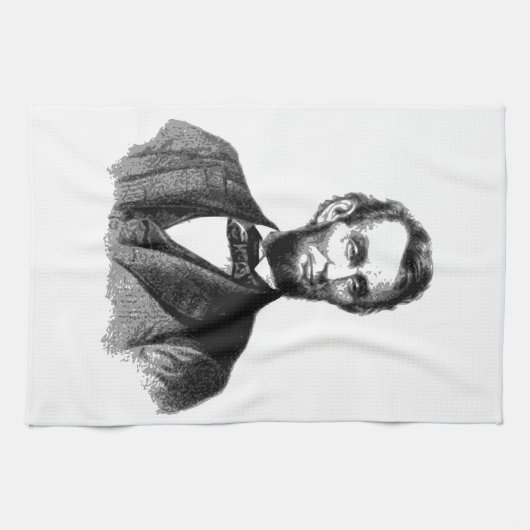 Linge De Cuisine Abraham Lincoln (Horizontal)
