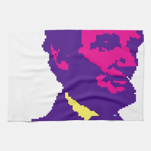 Linge De Cuisine Abraham Lincoln Pixelated (Horizontal)