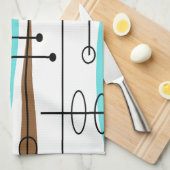 Linge De Cuisine Abrégé sur moderne la moitié du siècle atomique (Quart Plié)