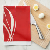 Linge De Cuisine Absence de rouge de frésia (Quart Plié)