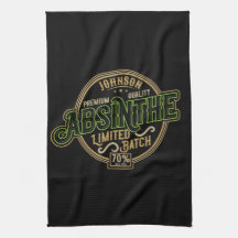 Absinthe Herbal Spirit Liquor Étiquette