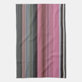 Linge De Cuisine Abstract #1: Rose et grey (Vertical)