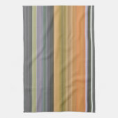 Linge De Cuisine Abstract #1: Yellow and grey (Vertical)